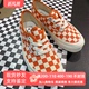 Sunny现货 VANS Authentic元气橙棋盘格安纳海姆板鞋VN0A5KX4BTO