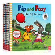 Pre-sale [full set of 8 copies with audio] Pip and Posy Posey and Pip series picture books English original famous Axel Scheffler children's enlightenment books The Snowy Day and The Big balloon