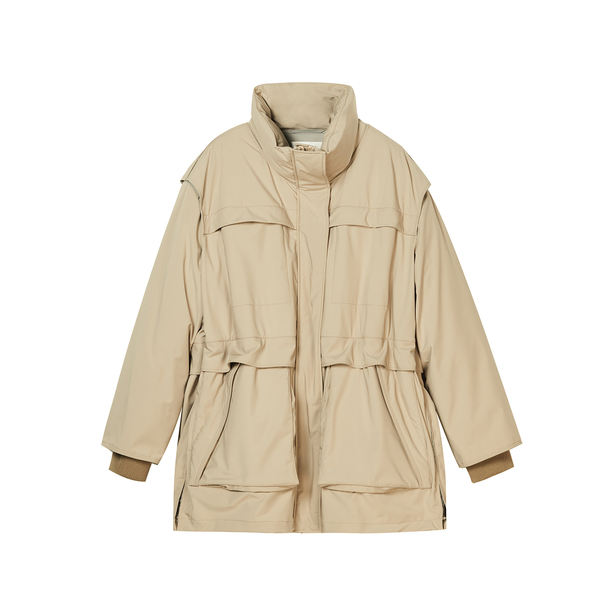 【商场同款】jnby/江南布衣21冬新品羽绒服女立领中长款5l0c22570