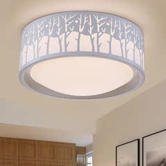 LED吸顶灯圆形卧室灯简约现代客厅灯创意个性房间餐厅阳台灯具饰