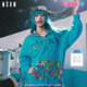 MEDMx初音未来拼接迷彩拉链帽衫美式开衫卫衣春秋季男女同款上衣
