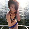 胡杏儿同款澳洲潮牌性感橡胶双肩小胸大女泳衣三角纱网比基尼|ru 胡杏儿同款澳洲潮牌性感橡胶双肩小胸大女泳衣三角纱网比基尼|ru