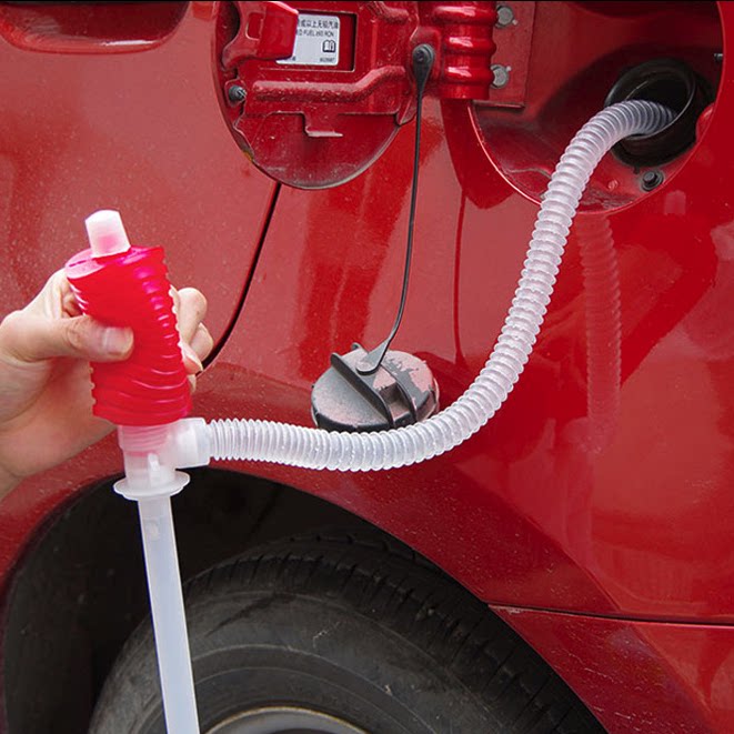 汽车抽油器手动抽油管 车用机油抽油机便携式应急吸油管借油管器