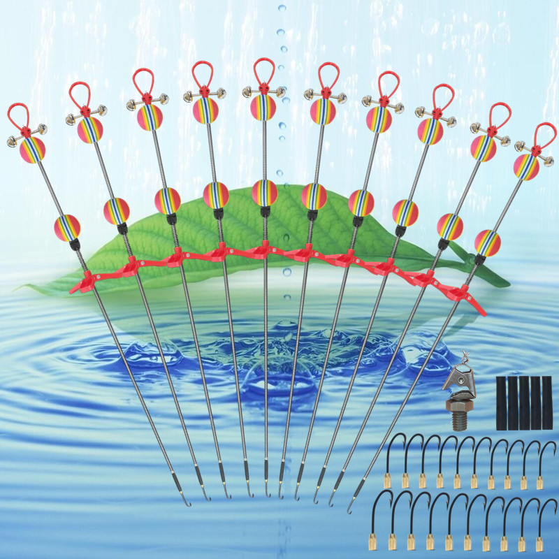 懒人钓黄鳝钩高岸套装自动钓黄鳝手钓全套歪嘴防脱双铃浮球懒人钩