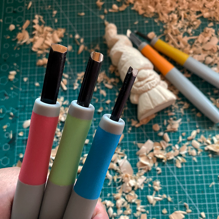 多帕奇 日本进口青纸钢雕刻刀 木雕DIY手动工具 乐切削木刀木刻刀
