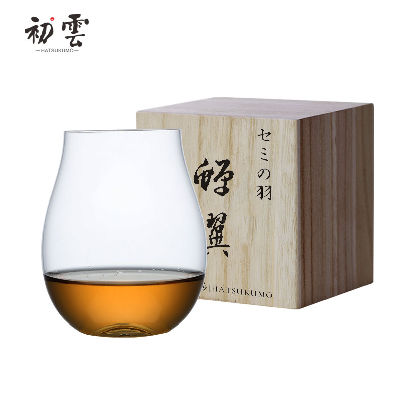 超薄蝉翼水晶杯/轻如无物/初云正品手作酒杯威士忌杯闻香杯伴手礼