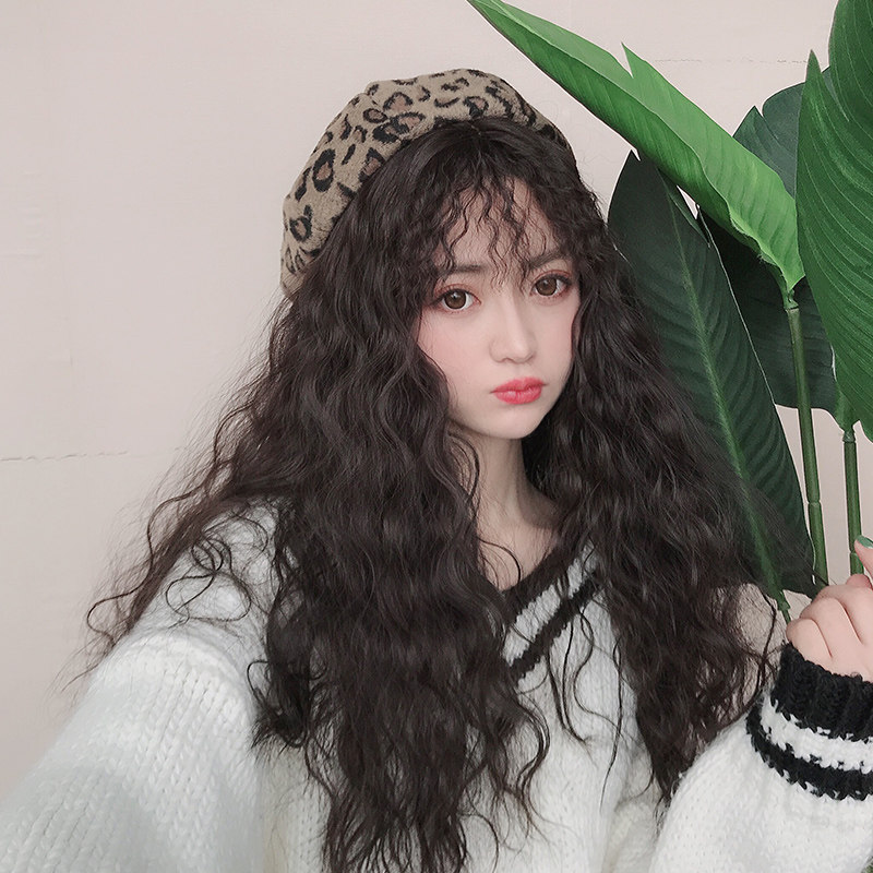 羊毛卷玉米烫中长发优惠券