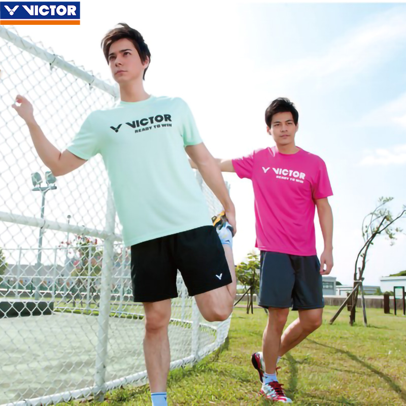 VICTOR victory neutral badminton leisure time Athletic Wear Short sleeved T-shirt 1037 Men's 3016 Drying perspirationin the Sports/Yoga/Fitness/Fans supplies , Badminton , Badminton clothing category - from Buy2taobao.com to provide professional Taobao agent buy service