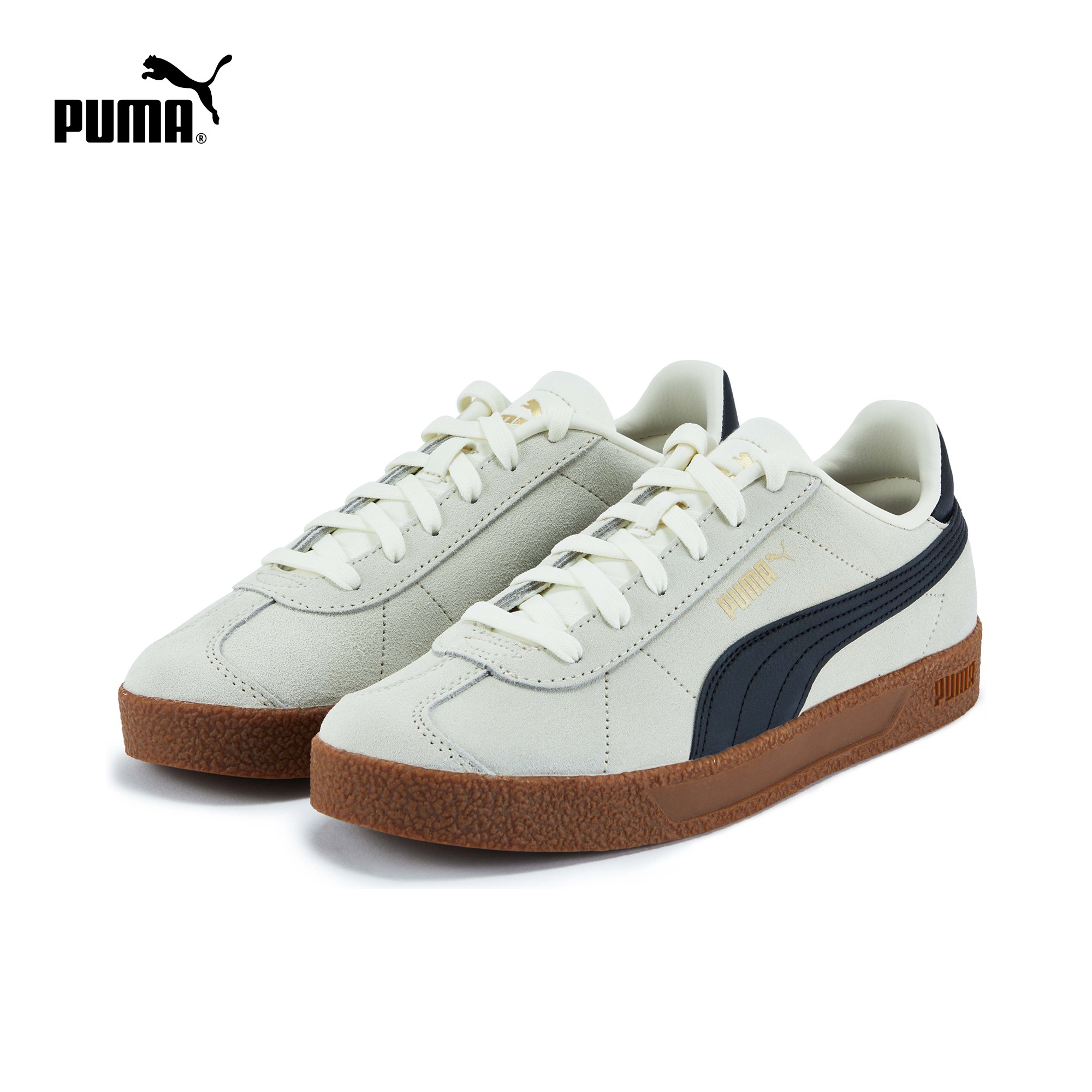 【预售】puma彪马官方正品 男女情侣同款复古德训板鞋club 381111