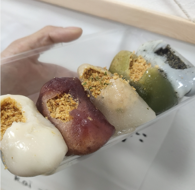 福建特产小吃糯米糕_永春麻薯福建特产手工麻糍小吃糯米糍粑糕点干吃