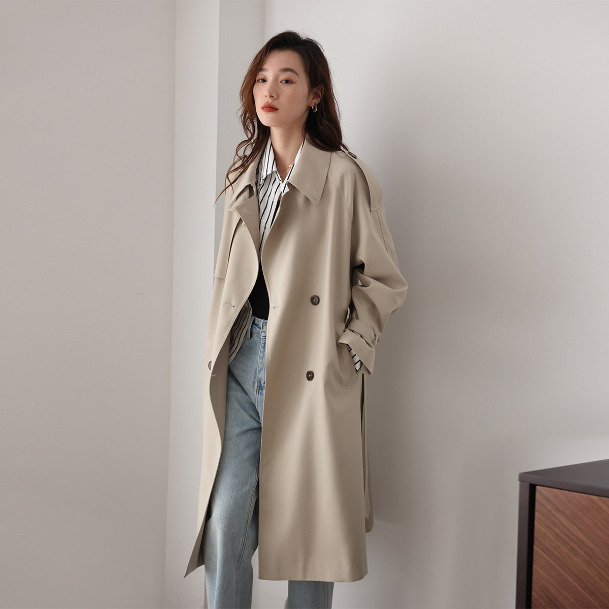 女风衣春秋中长款-特价促销-优惠券领取-价格|多少钱|什么牌子好-35优