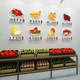 水果店墙面装饰用品装修布置网红超市水果生鲜背景墙贴纸墙纸自粘