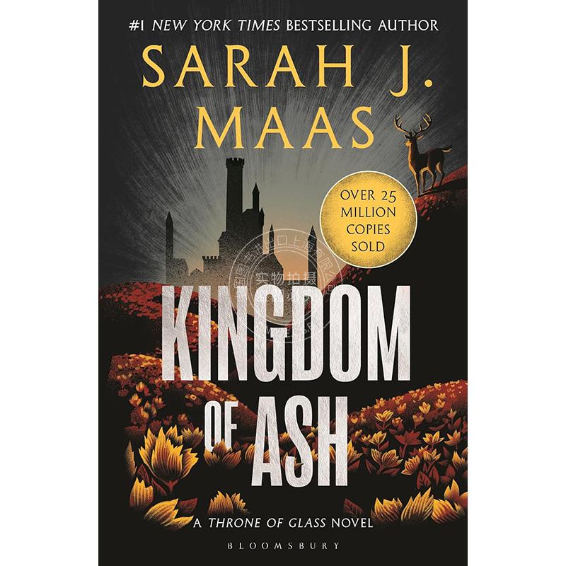 玻璃王座7 灰烬王国 莎拉·J·马斯 Sarah J. Maas 奇幻小说 英文原版 Kingdom of Ash