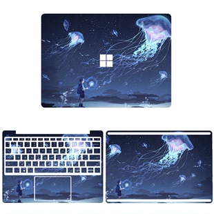 微软Surface Laptop Go 3 12.4英寸电脑贴纸笔记本膜外壳保护全套