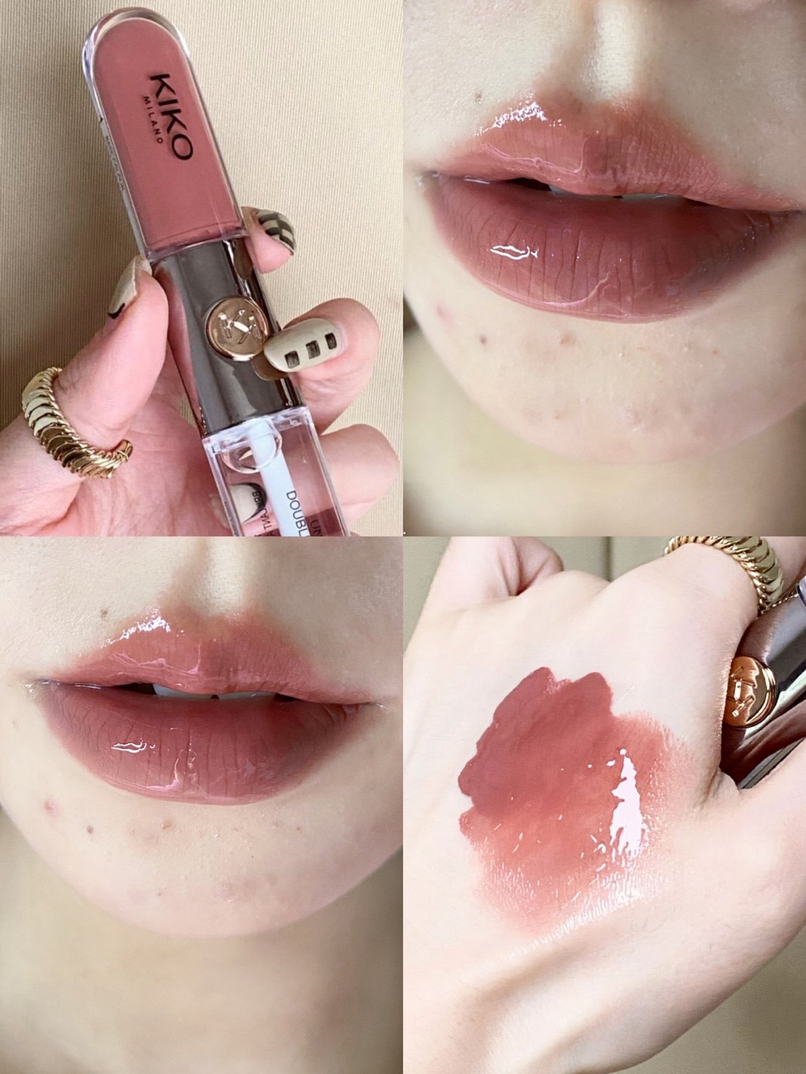 kiko双头唇釉103