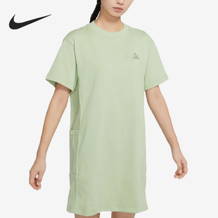 Nike/耐克官方正品2022夏季新款女子运动短袖连衣裙DB3603-343