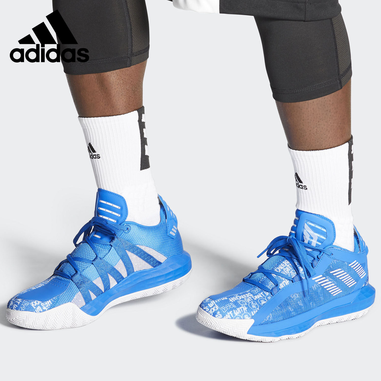 adidas/阿迪达斯正品夏季男子dame 6 gca利拉德场上篮球鞋 eh2441