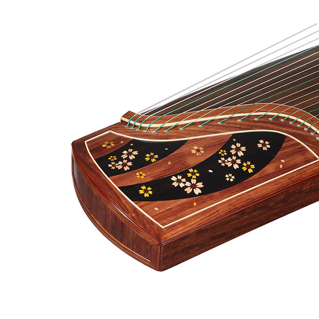 润韵乐器旗舰店的优惠券大全—扬州天韵琴筝润韵古筝红木贝雕阡陌落樱