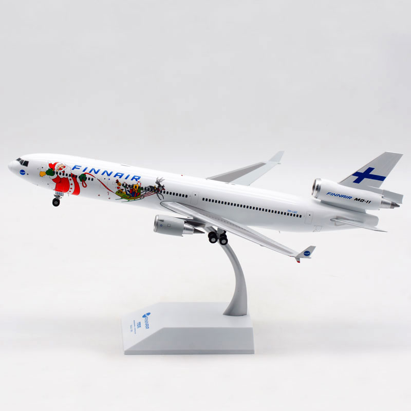 jcwings飞机模型合金芬兰航空麦道md-11oh-lgc飞机模型