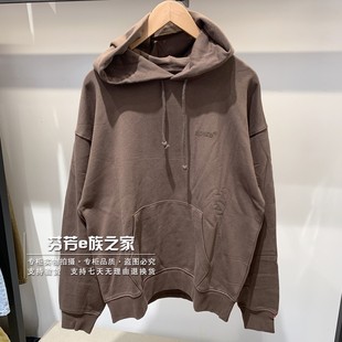 Levis李维斯正品商场同款男士宽松小LOGO刺绣连帽卫衣 A0747-0030