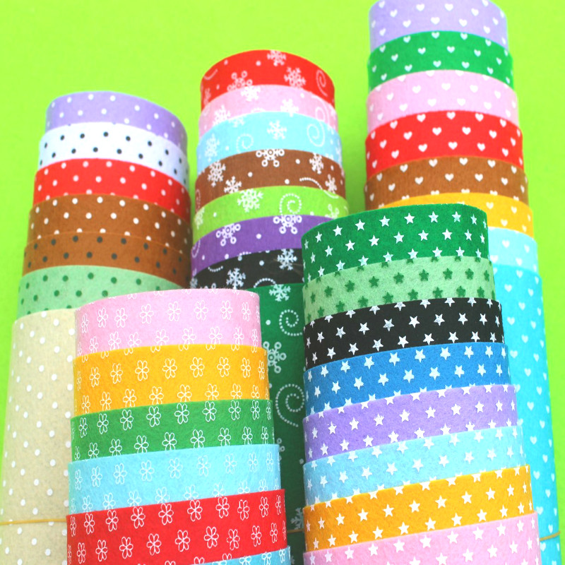 Imported non-woven colour printing Nonwoven love Floret Wave star Nonwoven 30x30cmin the Toy/Childs/Puzzle/Building block/Model , Handmade/Creative DIY , Loom/Handwoven/Embroidery class category - from Buy2taobao.com to provide professional Taobao agent buy service