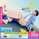 檀健次同款Crocs卡骆驰经典猎豹洞洞鞋男外穿花园鞋女拖鞋|211287
