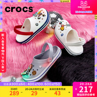 Crocs洞洞鞋 卡骆驰小白鞋户外沙滩鞋男包头拖鞋女鞋|11016
