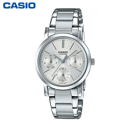 CASIO Analogue防水皮带男女手表