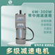 交流6W-250W带中间箱/双减速箱/大速比调速减速电机220V/380V马达