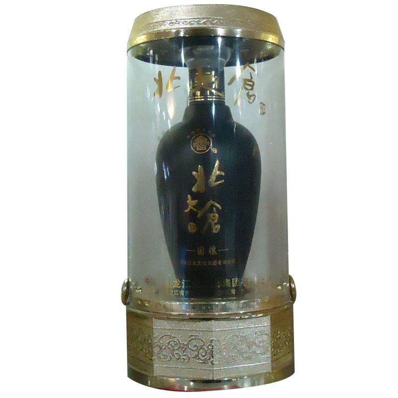北大仓白酒黑国粮浓香型52度500毫升4瓶整箱礼盒装黑龙江粮食