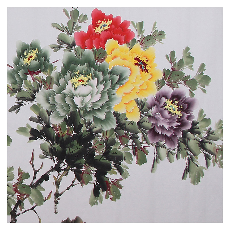 【即刻拍】张浪伯《富贵吉祥》专业牡丹画家