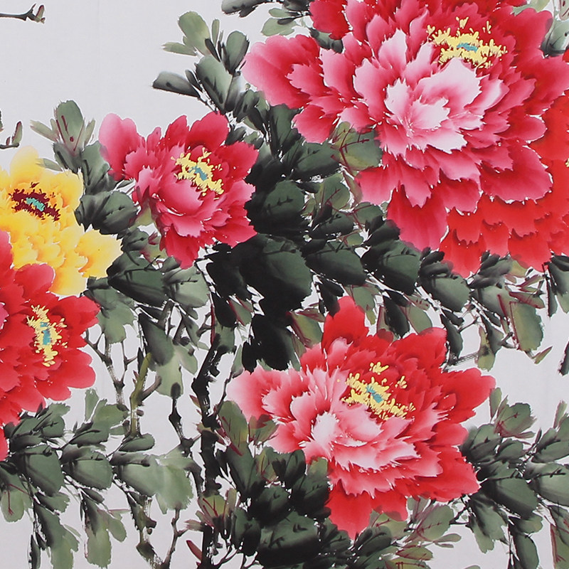 【即刻拍】张浪伯《花开富贵》专业牡丹画家