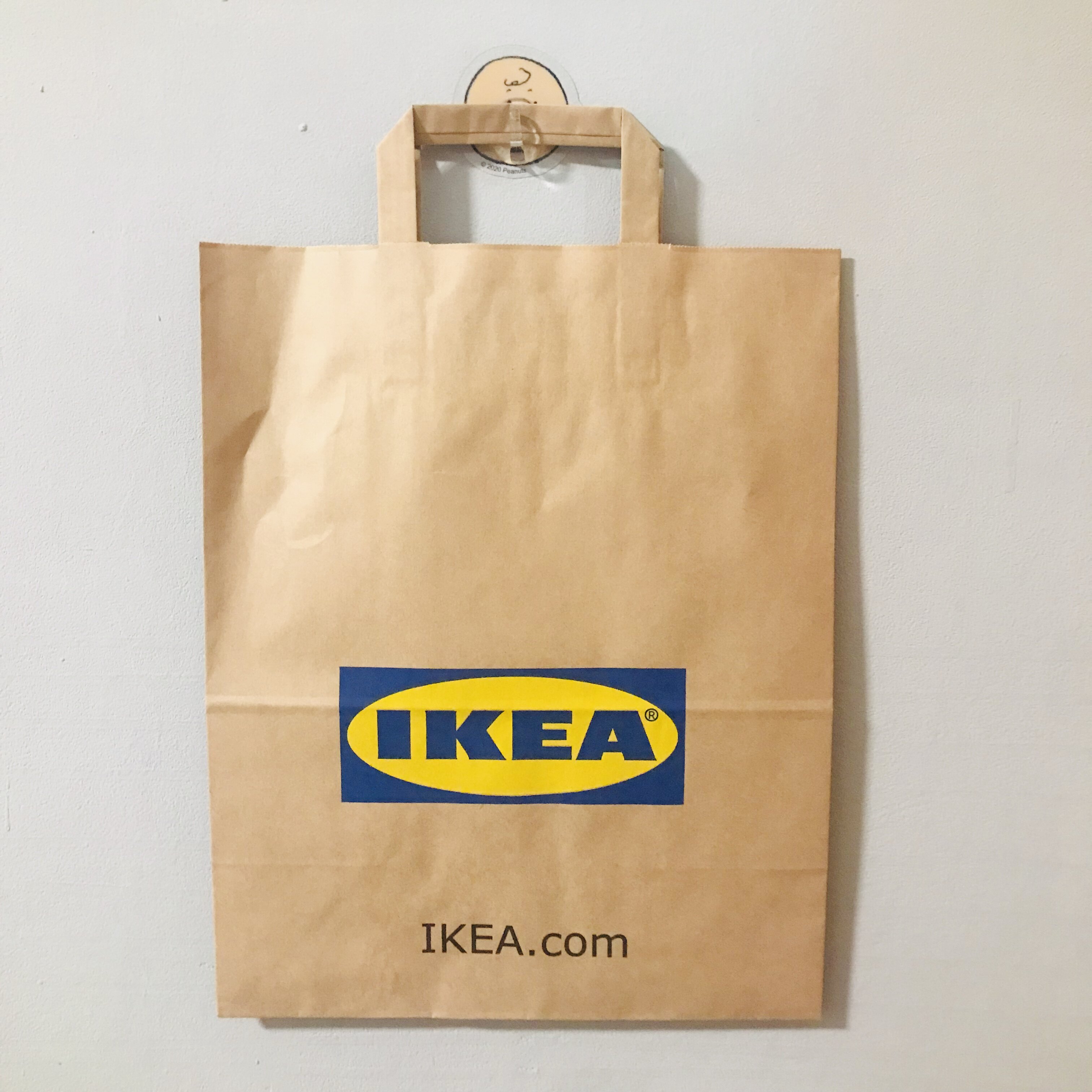 新品ins网红潮人优选宜家性冷淡风环保纸包优质精品牛皮纸购物袋