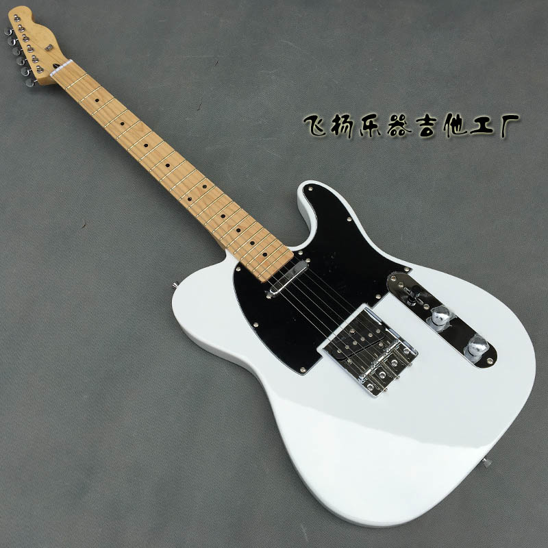 出口品质电吉他 白色 琴体 枫木指板 实物拍摄 厂家直销 可定制在类目 乐器/吉他/钢琴/配件, 西洋乐器, 西洋弦乐器, 吉他-电吉他中 - 来自Buy2taobao.com提供专业的淘宝代购服务