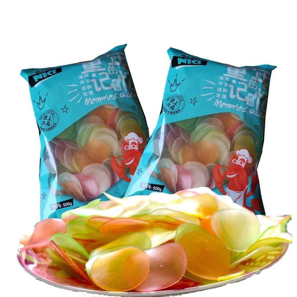 【遇上良品】鲜虾片自己炸多龙虾片