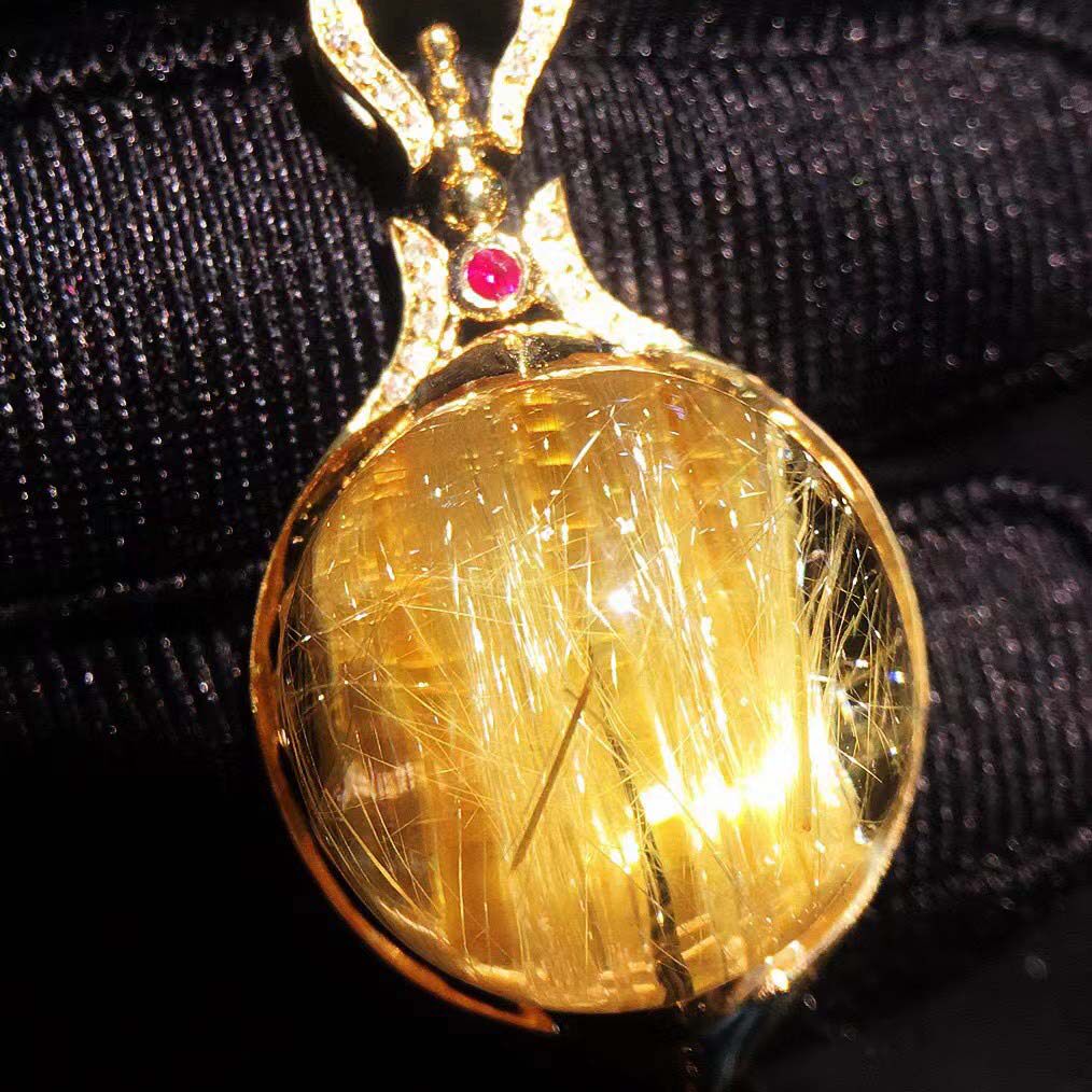 【水晶发晶吊坠】价格_品牌_推荐_怎么样-什么值得买