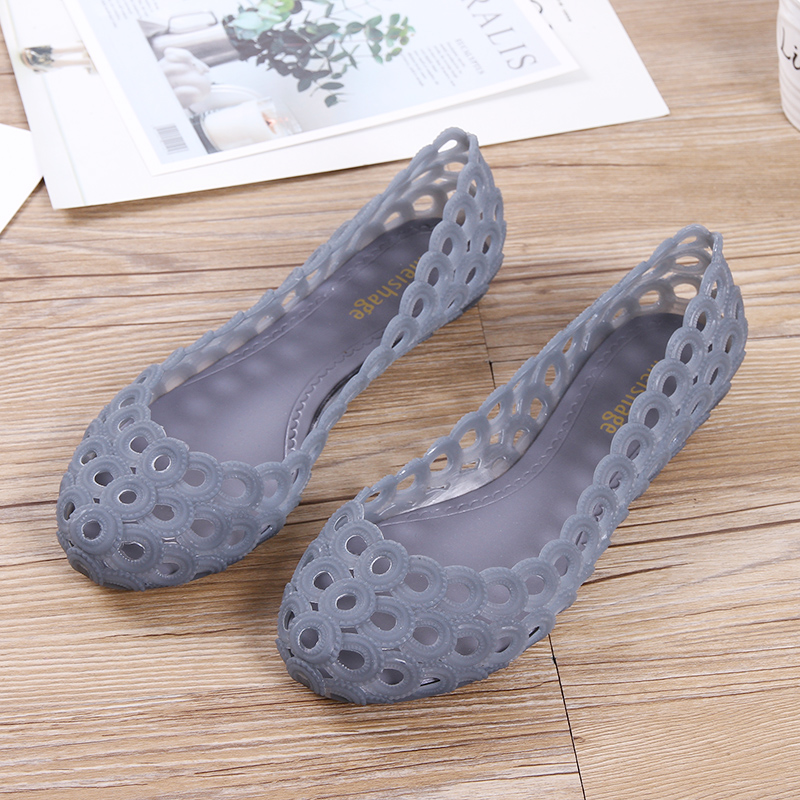 crystal Plastic sandals 2019 summer new pattern The bird's nest Flat bottom Sandy beach waterproof transparent Rain shoes Hollow melissain the Women's Shoes, Sandals, Crocs category - from Buy2taobao.com to provide professional Taobao agent buy service