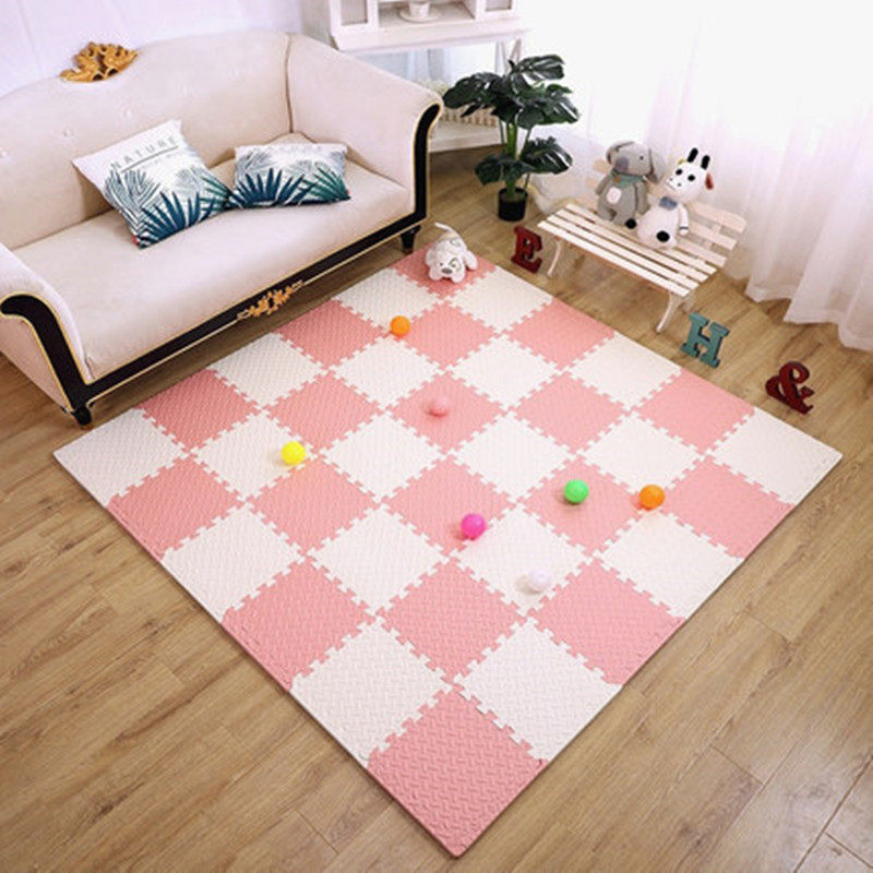 拼图泡沫地垫大整块宝宝拼接地毯爬行垫儿童爬爬垫铺地海绵垫子夏