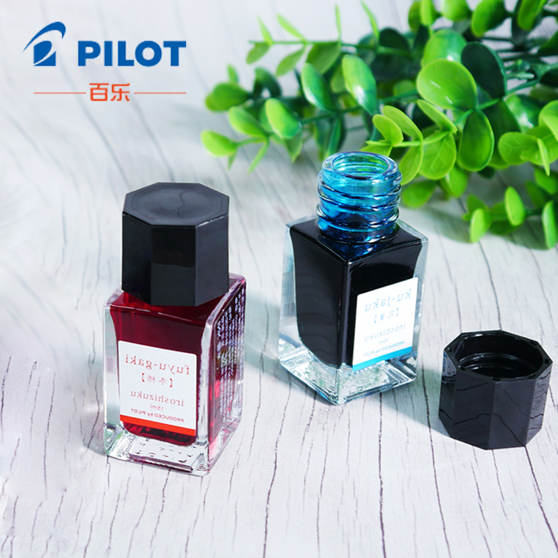 一航 百乐PILOT色彩雫15ML钢笔瓶装墨水24色彩墨INK-15