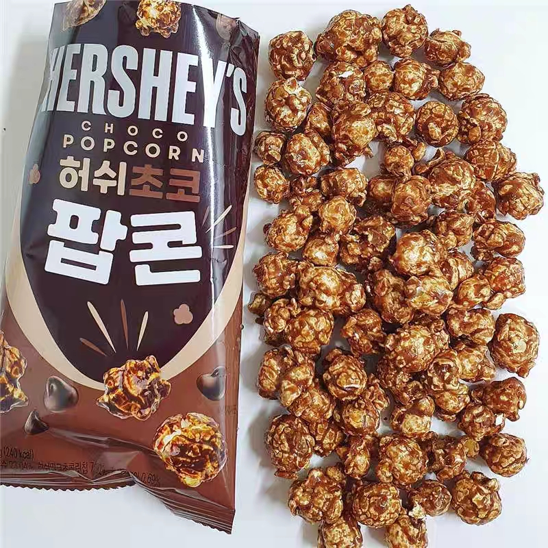 韩国进口好时HERSHEY'S可可巧克力玉米爆米花儿童办公室休闲零食