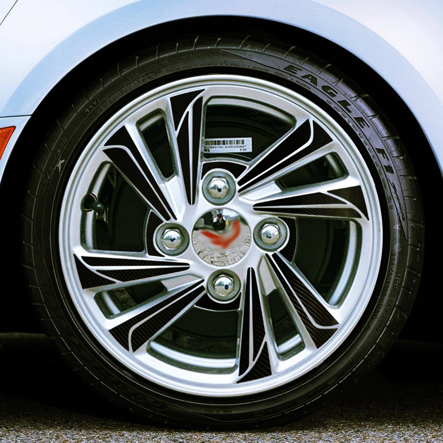 五菱宏光miniev轮毂贴纸迷你mini改装配件爆改装饰贴专用汽车用品