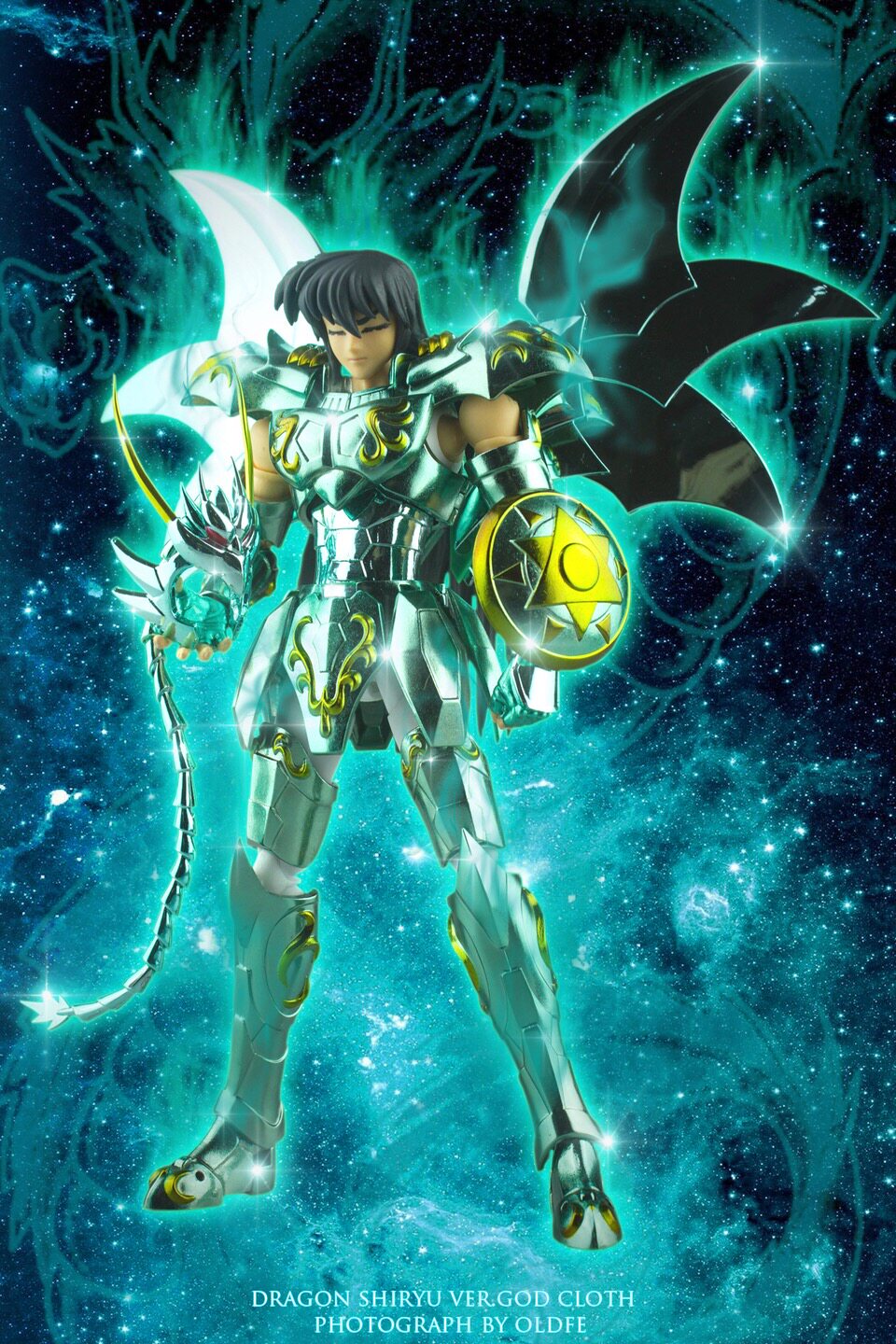 现货 gt神天龙 合金圣衣斗士神话模型 ex神天龙座紫龙 普色十周年