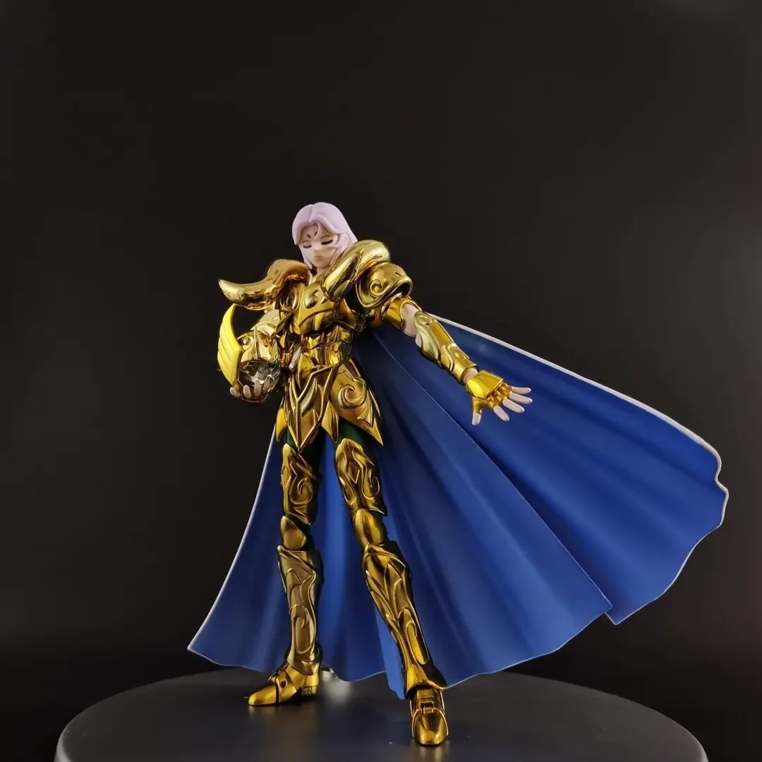 即将现货 传神ex白羊 cs圣衣斗士神话ex白羊座 牧羊 穆 普原24k色