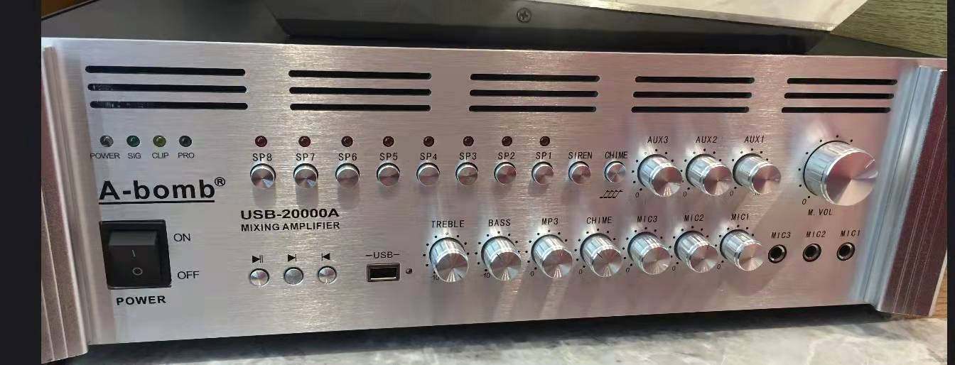 a-bomb邦姆usb-10000a/usb-15000a/usb-20000a定压分区合并功放