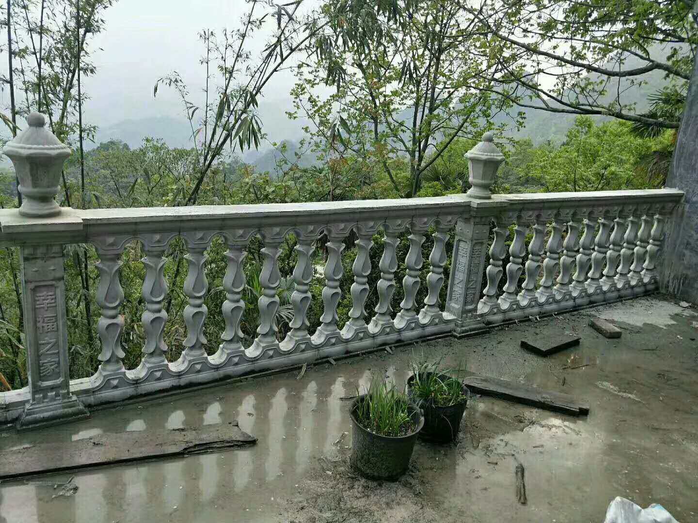 现浇花瓶柱模具围栏阳台栏杆护栏罗马柱模具水泥栏杆阳台扶手磨具