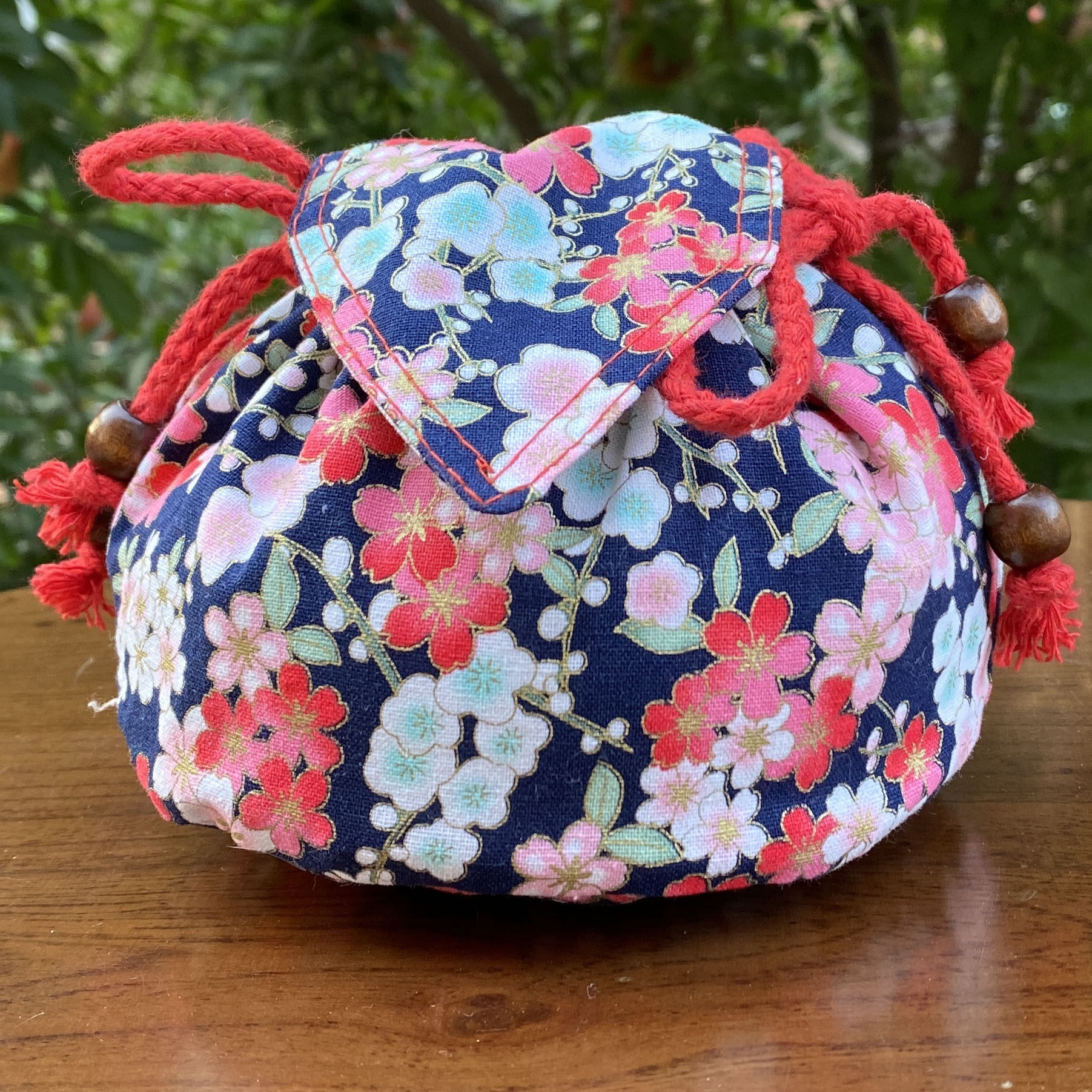 汤婆子布套古风热水袋布袋收纳袋束口袋抽绳零钱布艺中国风首饰袋