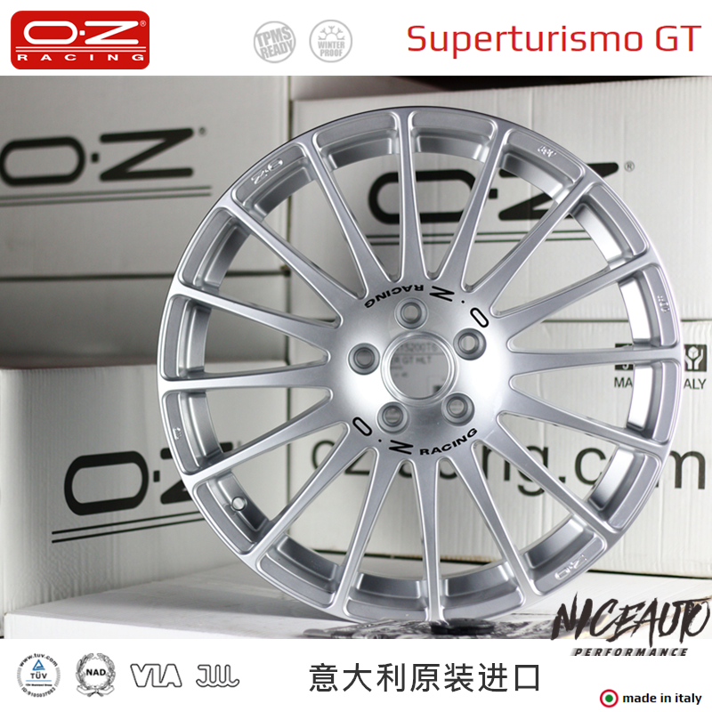 深圳NICEAUTO意大利OZ Superturismo GT性能轻量化改装轮毂德日系