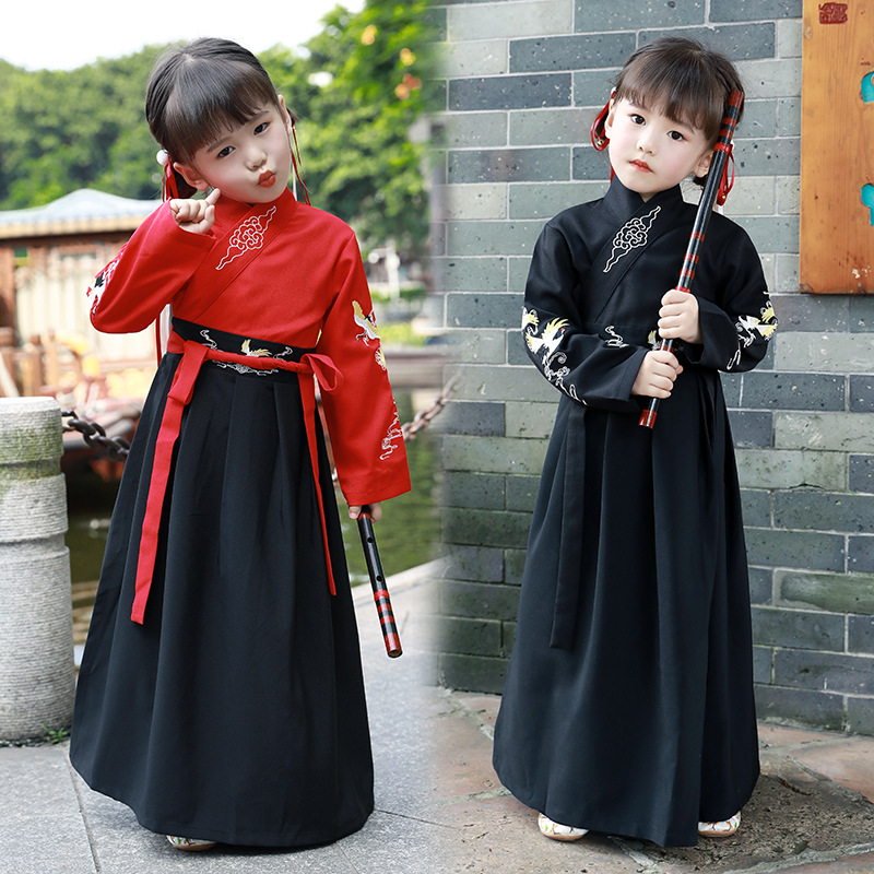 汉服出租儿童男女童装古装中国风学校演出表演服刺绣花武侠风侠客|ruв категории Женская одежда, костюм/национальная одежда/театр костюм, национальная одежда/этап погрузки - от Buy2taobao.com для оказания профессиональной услуги покупки агента Taobao