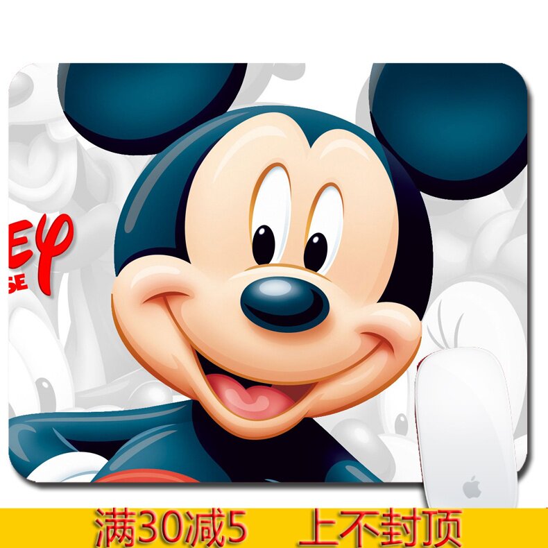 艺术时尚鼠标垫disney迪士尼漫画米奇布鲁托厚桌mouse鼠标垫