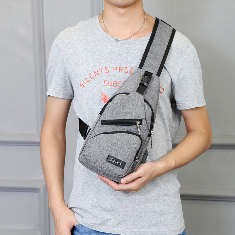 Chest pack Men's Satchel Men's bag The single shoulder bag canvas leisure time knapsack Riding Small bag oxford Sports bagin the Leather/Lady bags/Men's bag, Men's bags category - from Buy2taobao.com to provide professional Taobao agent buy service